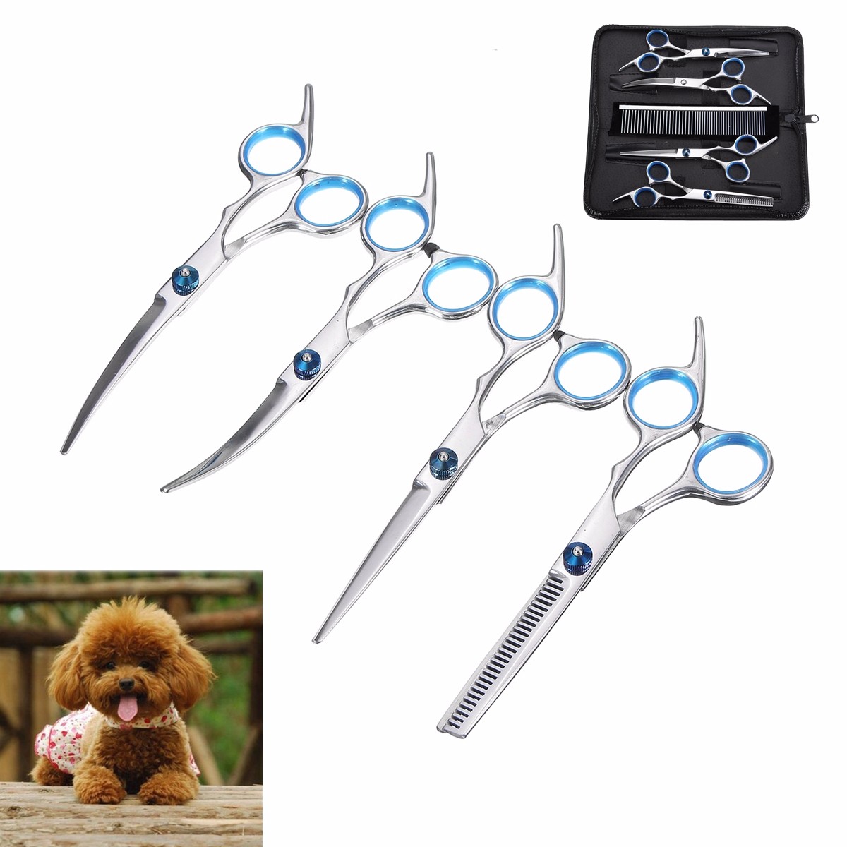 7PcsLot-Dog-Cat-Grooming-Scissors-Set-Straight-Curved-Cutting-Thinning-Shears-Kit-Puppy-Hair-Trimmer-1276737