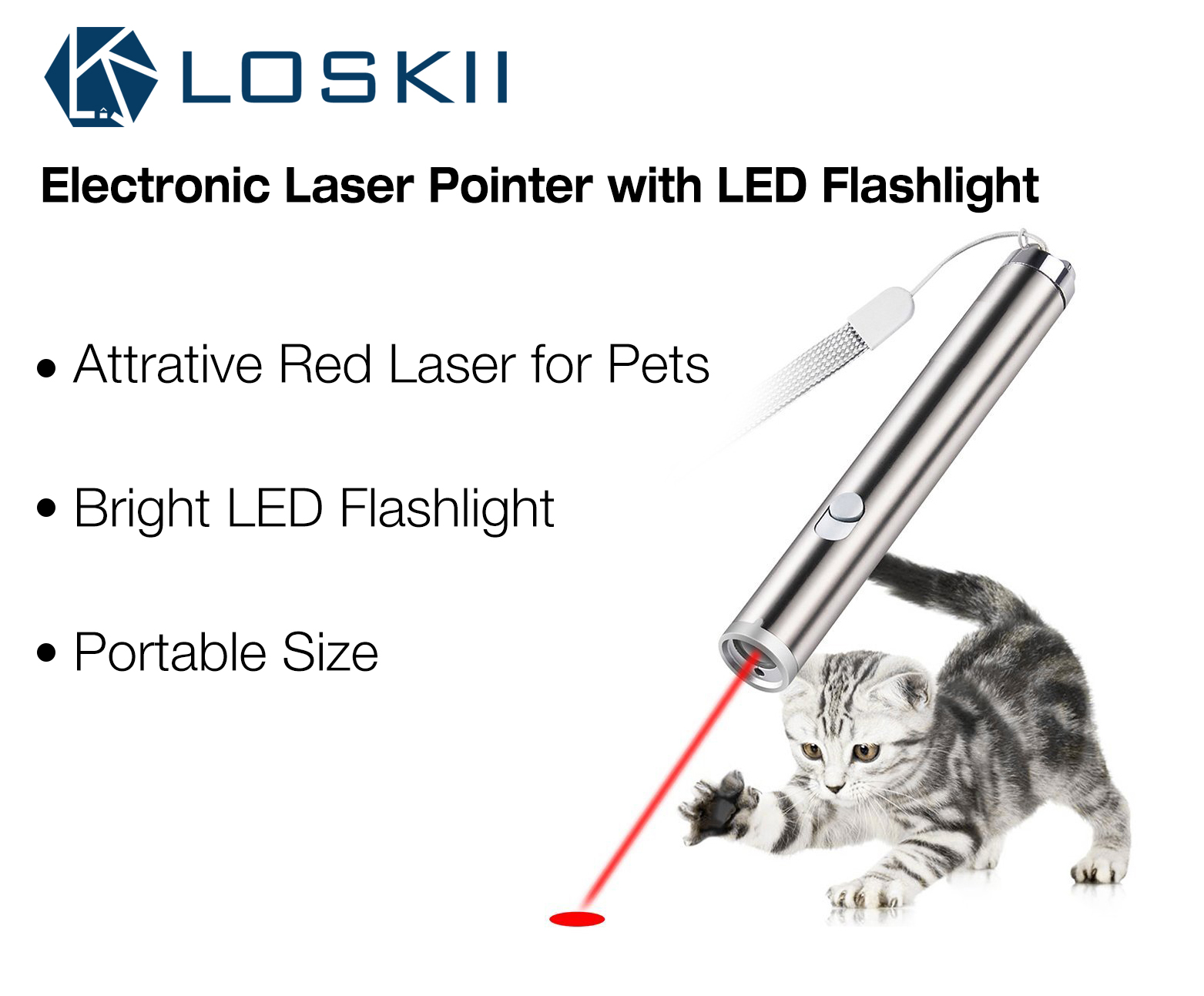 Loskii-PT-30-Electronic-Pet-Toys-Cat-Interactive-Training-Toy-Red-Laser-Pointer-With-LED-Flashlight-1262104