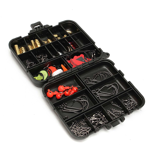 128pcs-Fishing-Lures-Hooks-Baits-Black-Tackle-Box-Full-Storage-Case-Tool-Set-1080760