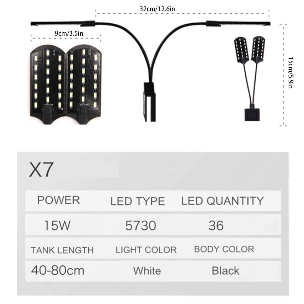 15W-Ultra-thin-Aquarium-Light-Compact-Fish-Tank-Light-2-Heads-Aquatic-Plant-Lights-EU-Plug-1293591