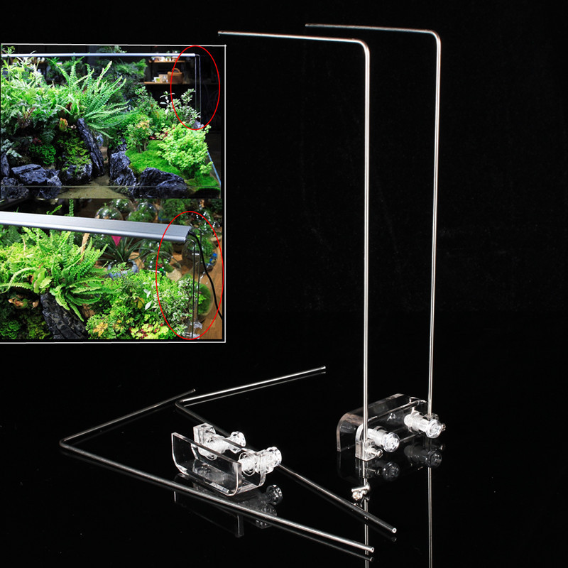 4PCS-Stainless-Steel-Aquarium-Stand-For-Aquatic-High-LED-Light-Lamp-Fish-Tank-Holder-Bracket-Support-1043832