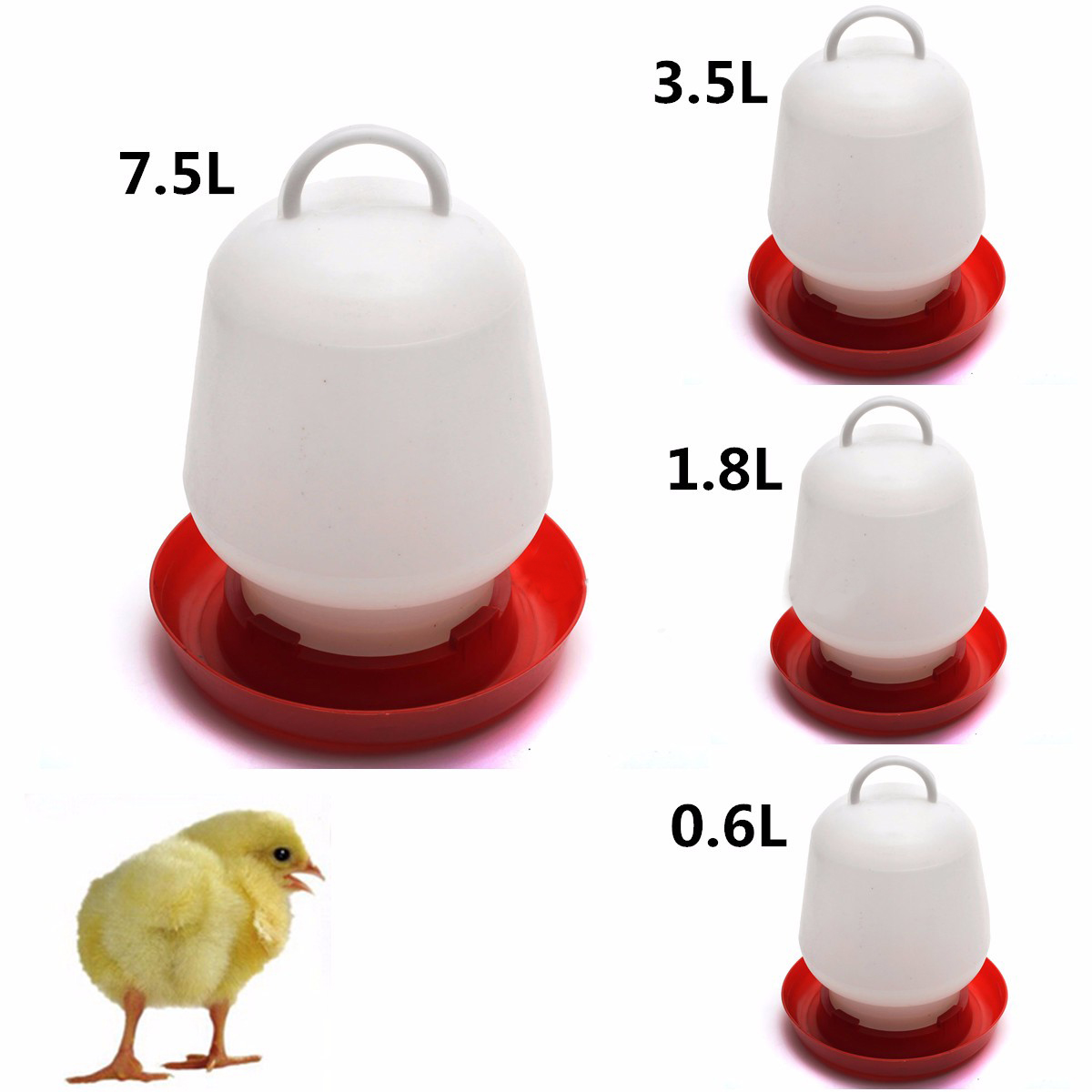 Pet-Feeder-Drinker-Poultry-Chick-Hen-Chicken-Quail-NEW-Ducks-Feeder-Waterer-Drinker-Farm-Tool-1041350
