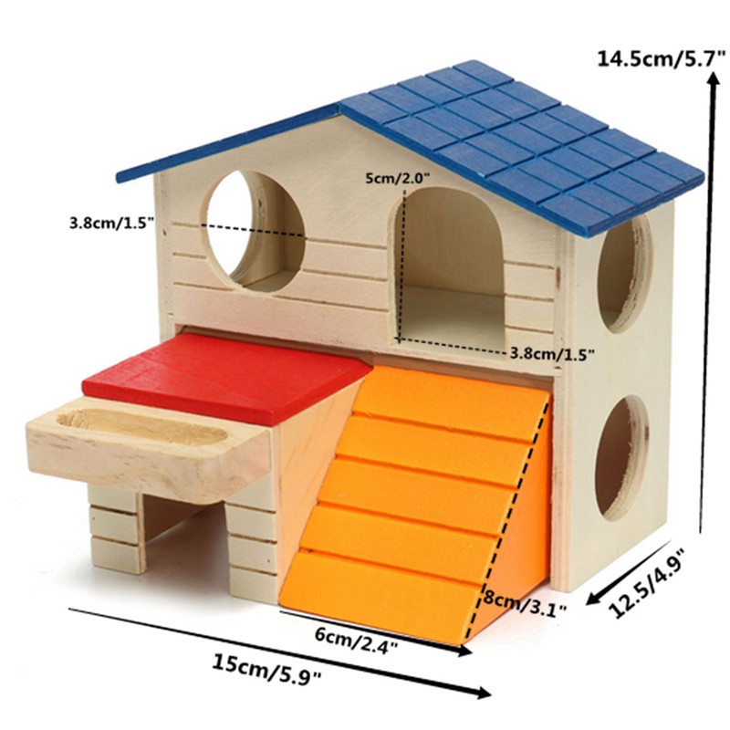 Wooden-Bed-House-Cave-Two-layer-Villa-for-Small-Animal-Hamster-Rat-1215841