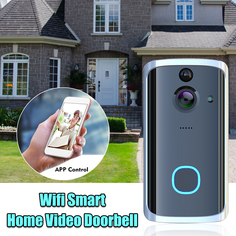 Bakeey-M7-720P-166deg-Wireless-Smart-WIFI-Video-Doorbell-Smart-Home-Two-way-Audio-Remote-Security-Al-1440330