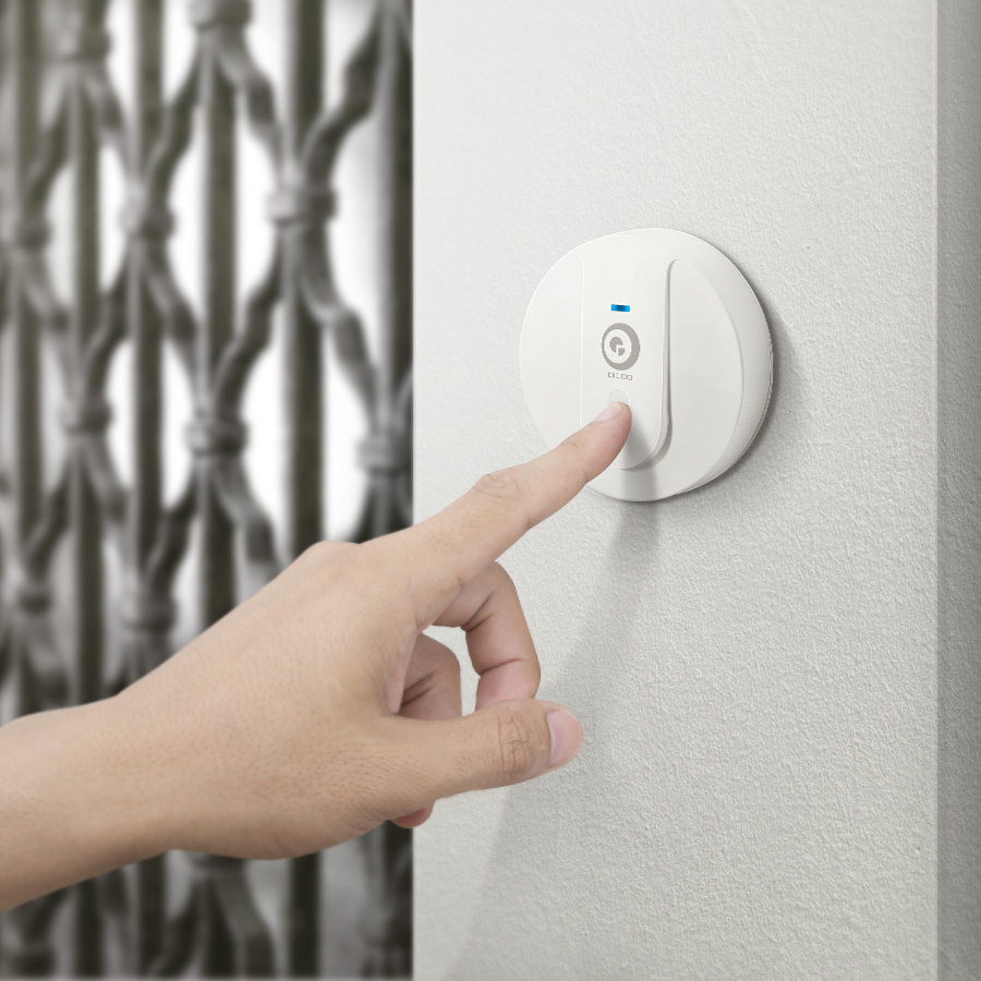 DIGOO-DG-SD10-Transmitter-Self-powered-Waterproof-Doorbell-EUUSUK-Plug-Unique-Sliding-Button-58-Melo-1261378