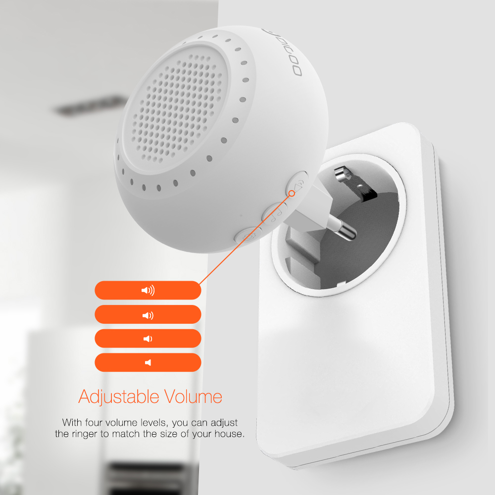 DIGOO-DG-SD20-Self-powered-Waterproof-Wireless-Home-No-battery-Volume-Adjustable-Doorbell-EUUKUS-Plu-1432981