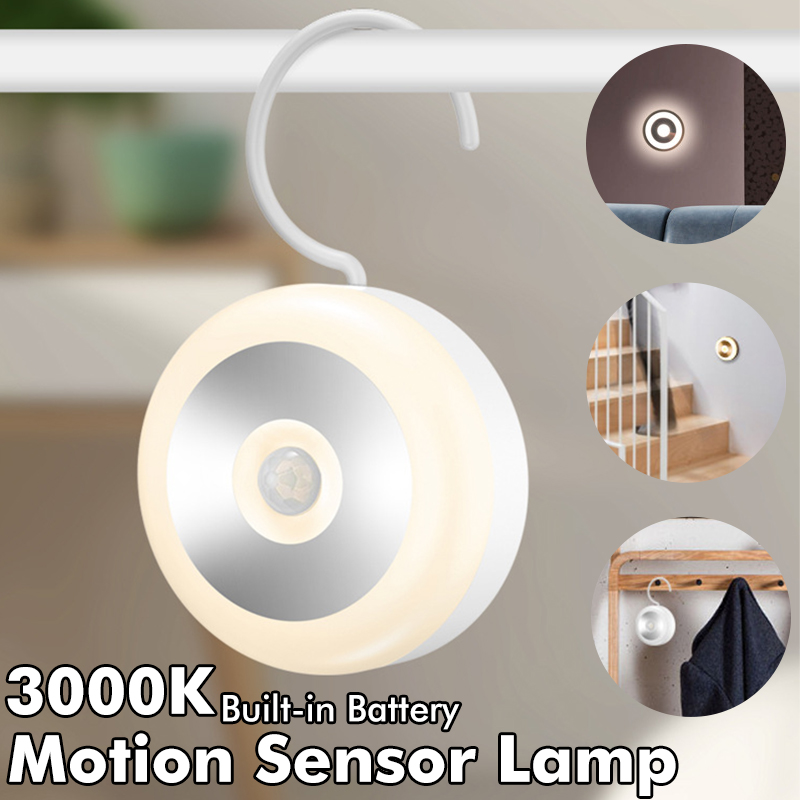 Bakeey-PIR-Motion-LED-Sensor-Night-Light-Rechargeable-Lamp-1460834