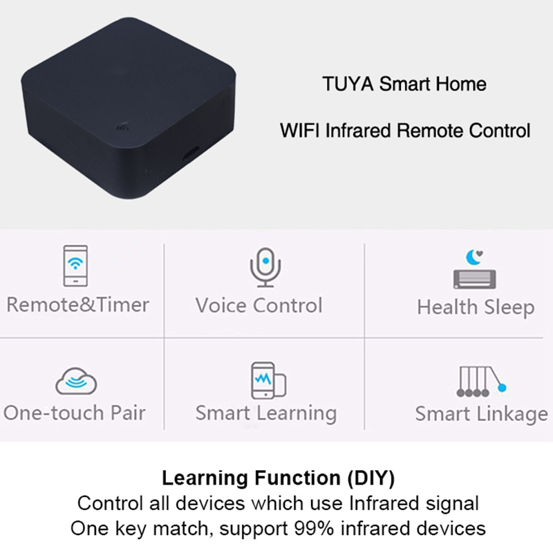 Bakeey-WIFI-Infrared-Remote-Controller-Smart-Home-Switch-Compatible-with-Tuya-Smart-Life-App-Work-wi-1457307