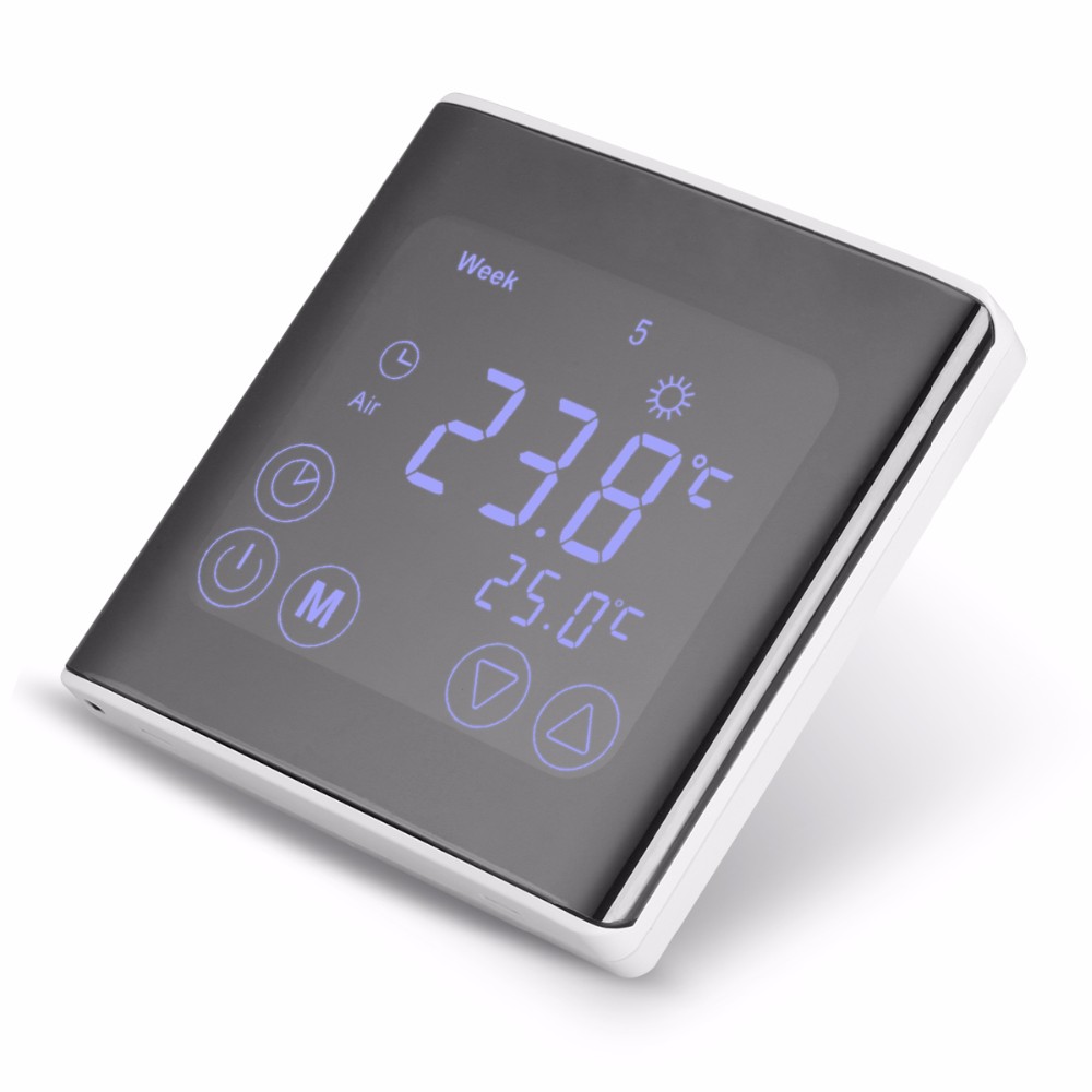 LCD-Touch-Screen-Wall-Floor-Thermostat-85-250V-16A-Weekly-Programmable-Automatic-Temperature-Control-1210873