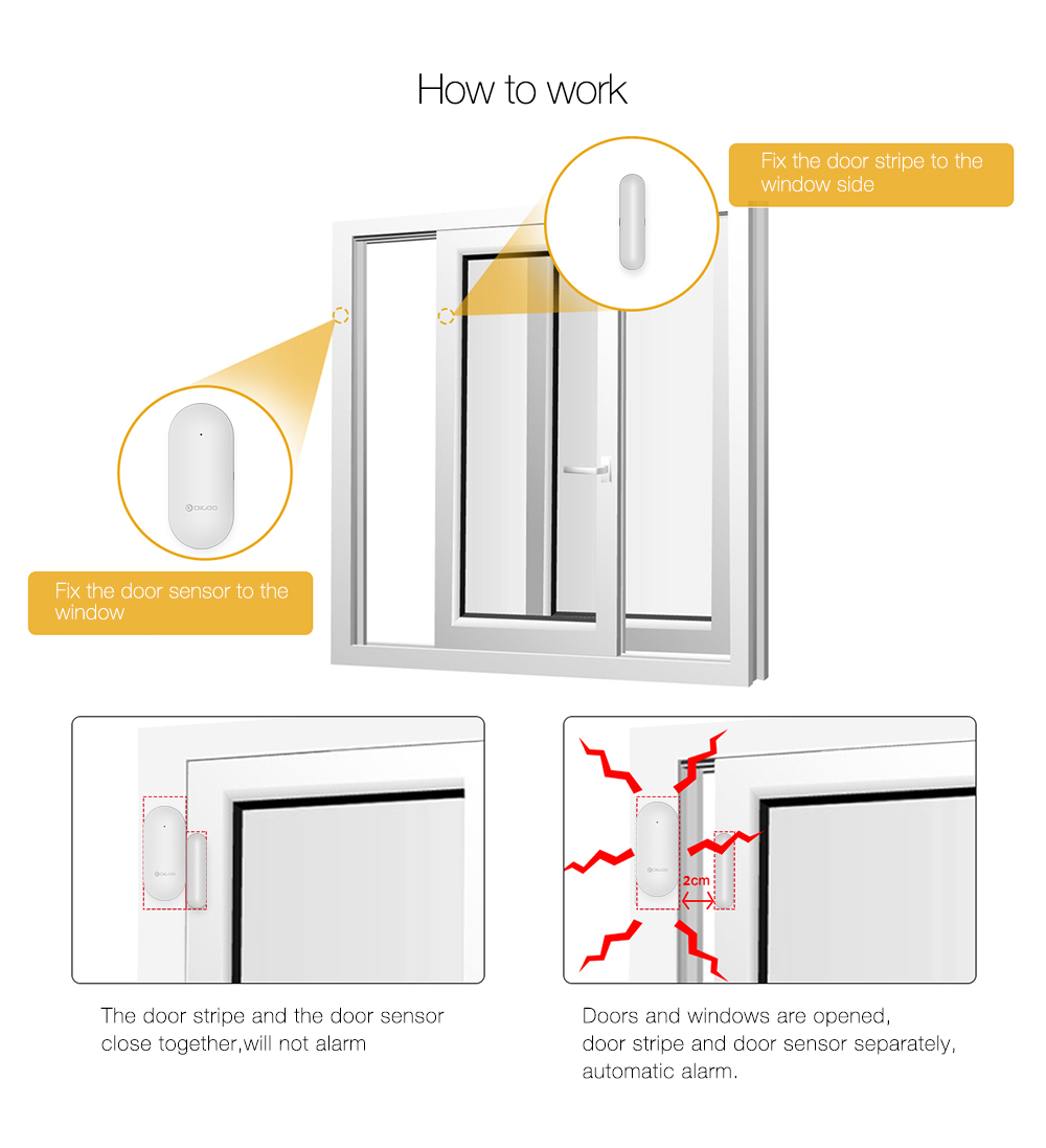 DIGOO-433MHz-New-Door-amp-Window-Alarm-Sensor-for-HOSA-HAMA-Smart-Home-Security-System-Suit-Kit-Acce-1388985