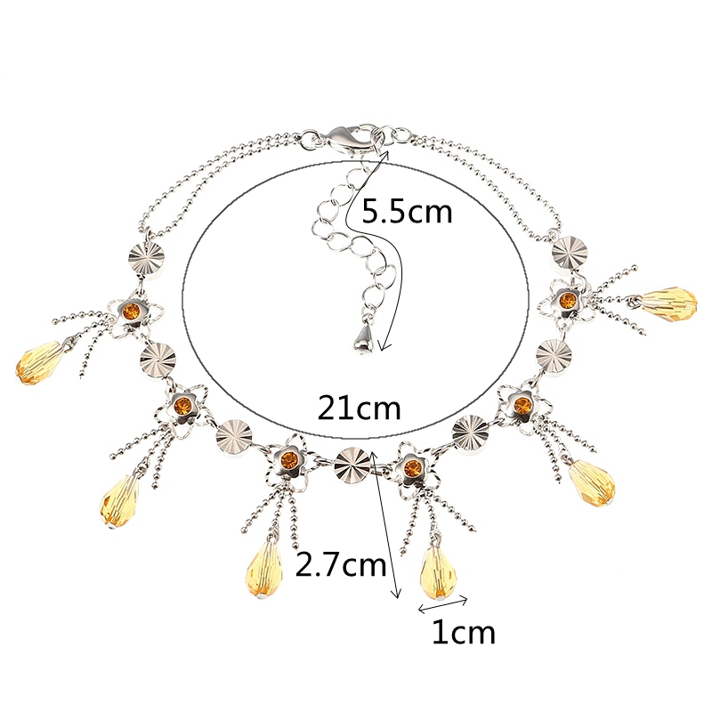 JASSYreg-Luxury-Platinum-Plated-Bracelet-Golden-Gemstone-Flower-Pendant-Anklet-Bracelet-for-Women-1179415