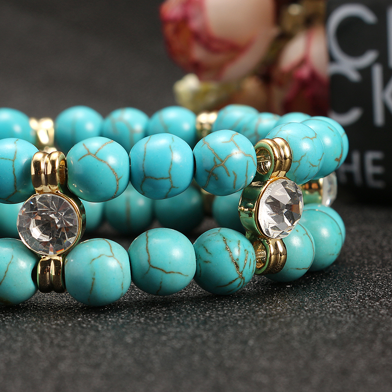 JASSYreg-Antique-Turquoise-Beads-Rhinestone-Stretch-Anallergic-Bracelet-Fine-Jewelry-for-Women-1162932