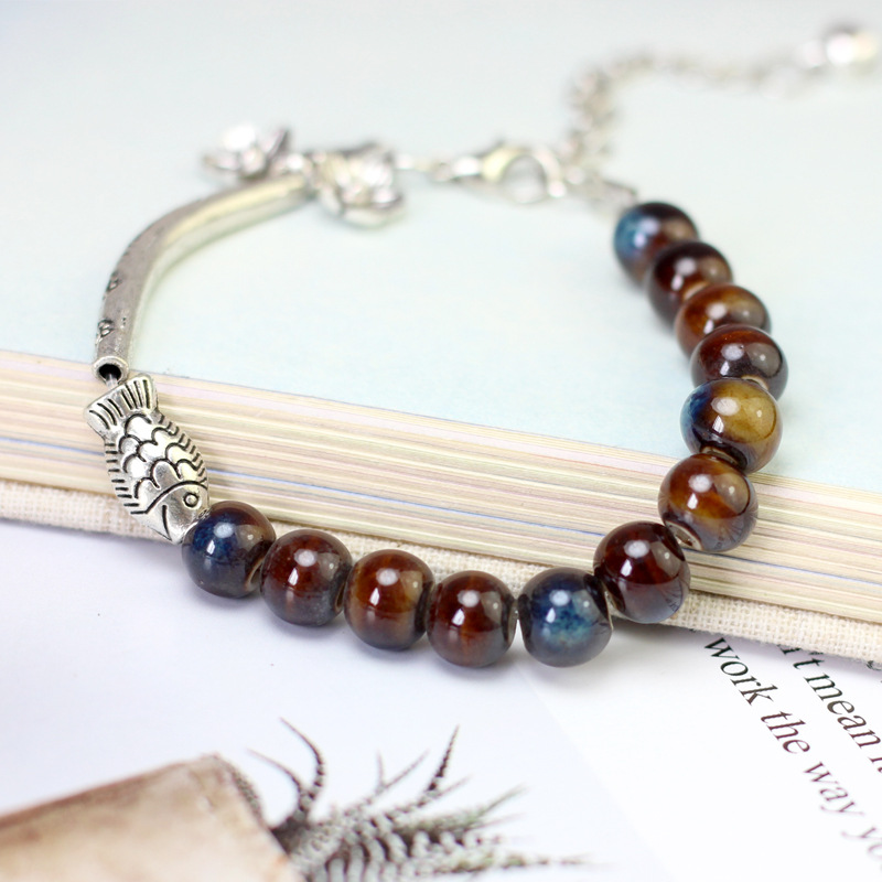 Vintage-Colorful-Beads-Cuff-Bracelets-Silver-Fish-Pattern-Ceramic-Bracelet-Ethnic-Jewelry-for-Women-1334509