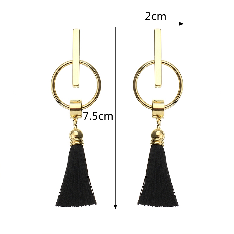 JASSYreg-Elegant-18K-Gold-Plated-Geometric-Circle-Tassel-Anallergic-Earrings-for-Women-1204956