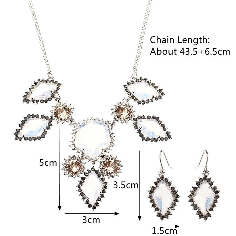 JASSYreg-Fine-Jewelry-Set-Elegant-Platinum-Plated-White-Opal-Crystal-Gemstone-Women-Necklace-Earring-1193556