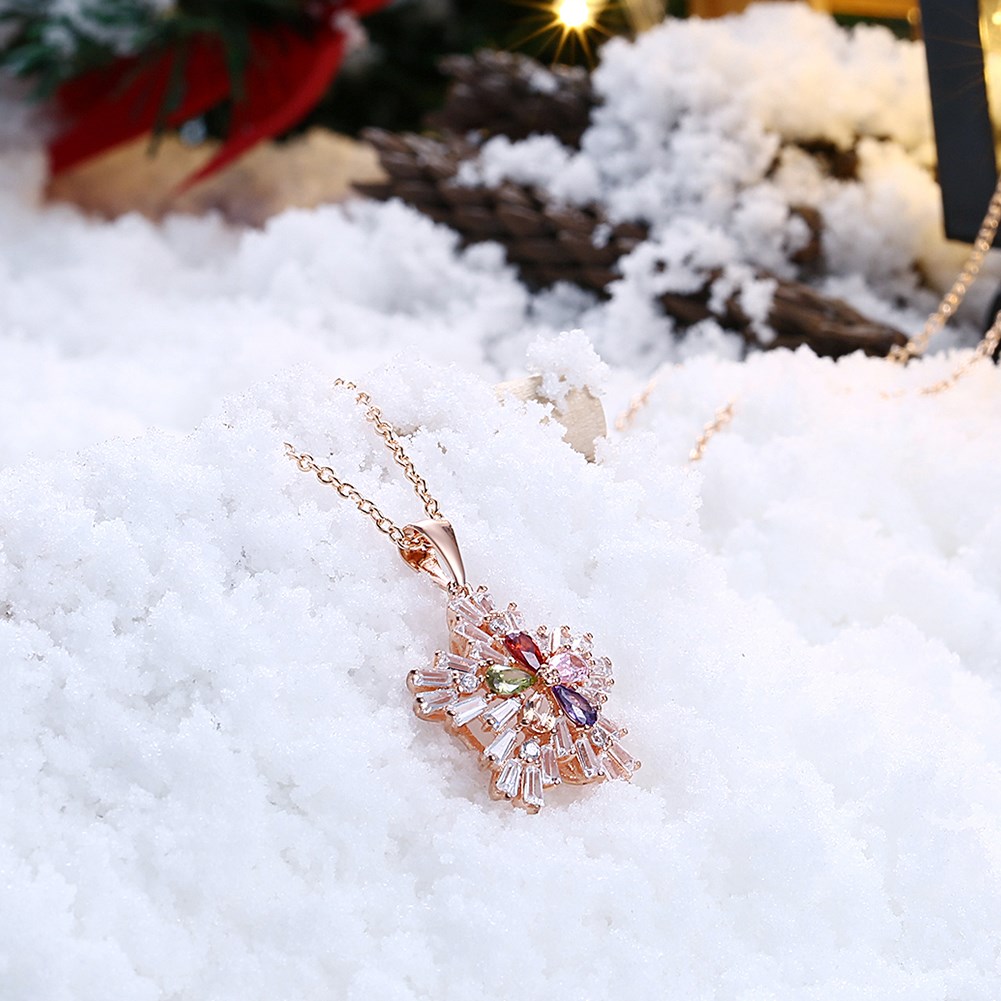 INALIS-Christmas-Gift-Platinum-Rose-Gold-Colorful-Zirconia-Snowflake-Pendant-Necklace-for-Women-1225116