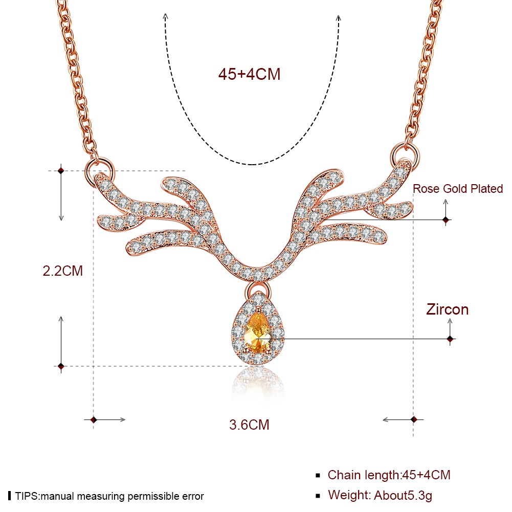 INALIS-Womens-Sweet-Delicate-Christmas-Deer-Zircon-Necklace-Gift-1224374