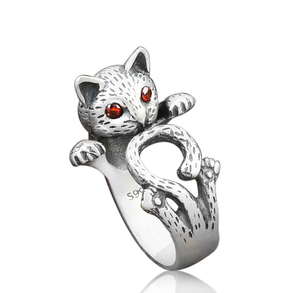 Ethnic-Red-Eye-Fortune-Cat-Ring-Cute-Antique-Silver-Adjudestble-Ring-Vintage-Jewelry-for-Women-1336335