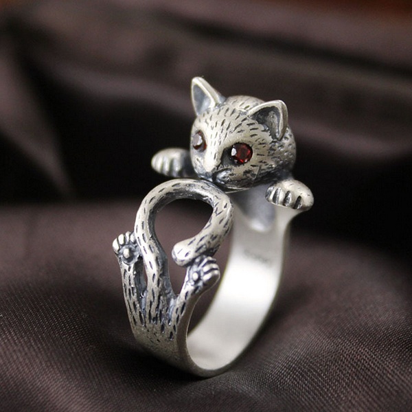 Ethnic-Red-Eye-Fortune-Cat-Ring-Cute-Antique-Silver-Adjudestble-Ring-Vintage-Jewelry-for-Women-1336335
