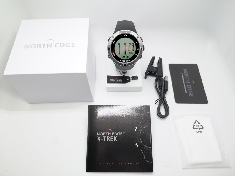 NORTH-EDGE-X-TREK2-New-GPS-Heart-Rate-Monitor-Outdoor-Sport-Modes-Compass-Multi-language-Bluetooth-S-1423060
