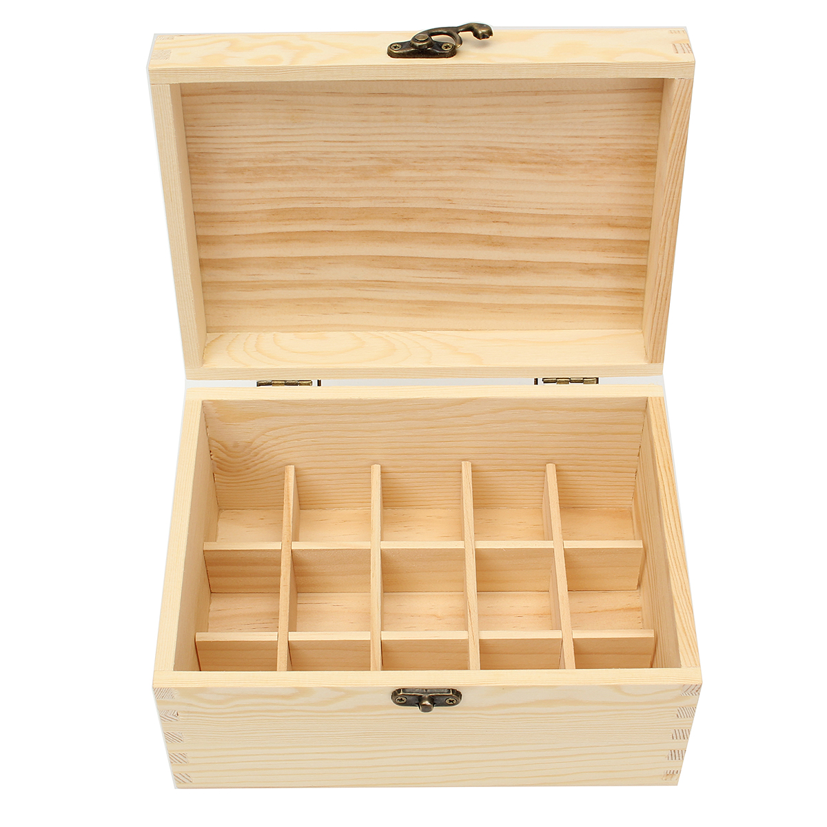 15-Grids-Natural-Wood-Box-Essential-Oils-Storage-Anti-evaporation-Box-Case-1116403