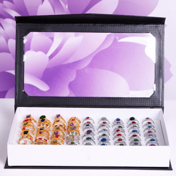 72-Slots-Rings-Holder-Box-Tray-Organizer-Show-Case-Jewelry-Display-974064