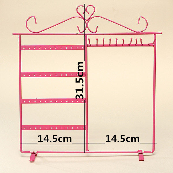 10-Hooks-48-Holes-Earrings-Necklace-Jewelry-Display-Rack-Holder-Stand-983510