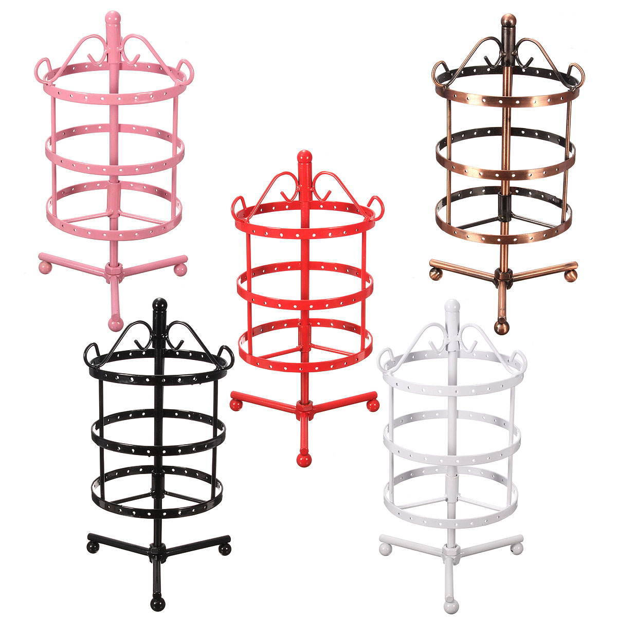 72-Holes-Metal-Round-Shaped-Jewelry-Display-Stand-Holder-Showcase-1028242