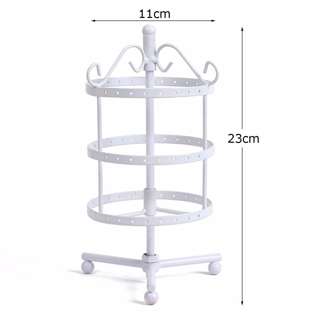 72-Holes-Metal-Round-Shaped-Jewelry-Display-Stand-Holder-Showcase-1028242
