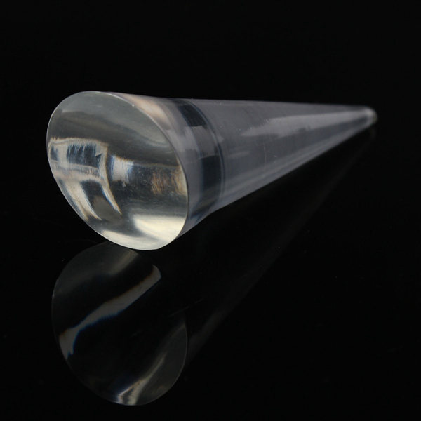 Acrylic-Transparent-Clear-Cone-Shape-Jewelry-Ring-Display-Holder-Stand-983509