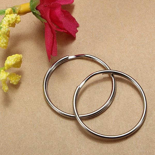 96-100Pcs-25mm-Metal-Split-Rings-Nickel-Steel-Hoop-Key-Rings-914570