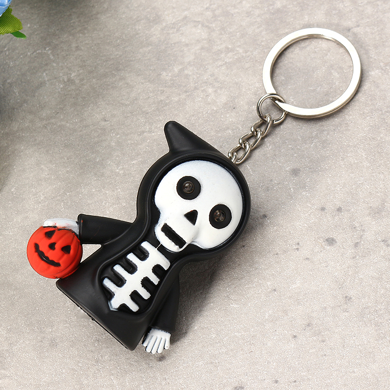 Black-Led-Light-Skeleton-Keychain-with-Scary-Sound-Pumpkin-Design-Key-Ring-1207699