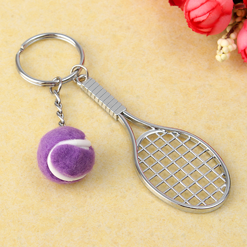 Mini-Tennis-Rackets-Metal-Key-Chain-Ring-Cute-Gift-1123952