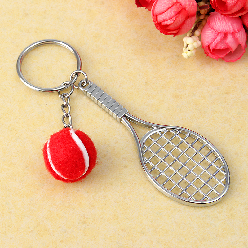 Mini-Tennis-Rackets-Metal-Key-Chain-Ring-Cute-Gift-1123952