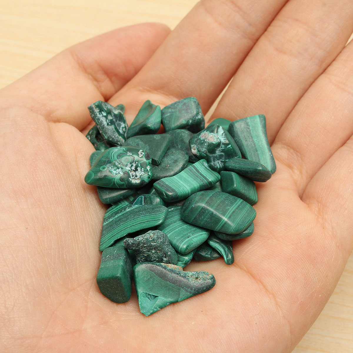 100g-Malachite-Stones-Polished-Body-Healing-DIY-Design-Jewelry-Accessories-1082855