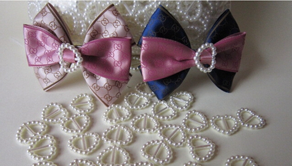 24Pcs-Sweet-Pearl-Heart-Buckle-Ribbon-Slider-DIY-Craft-Hair-Decoration-1025087