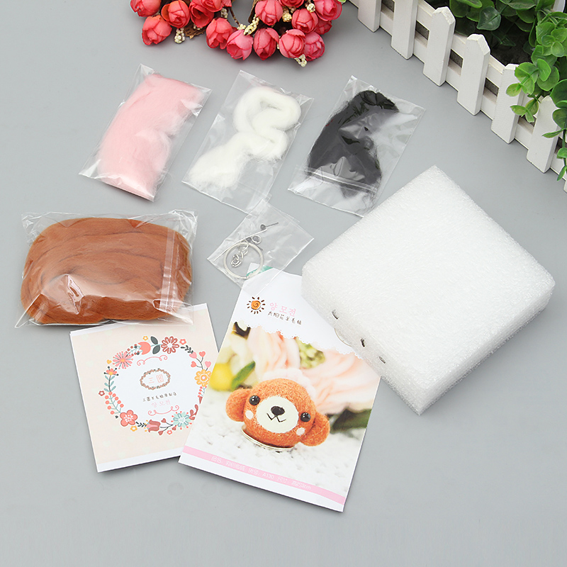 Creative-12-Chinese-Zodiac-Wool-Felt-Animals-Keychain-Wool-Felting-Needle-Kits-DIY-Tools-Craft-Learn-1136896