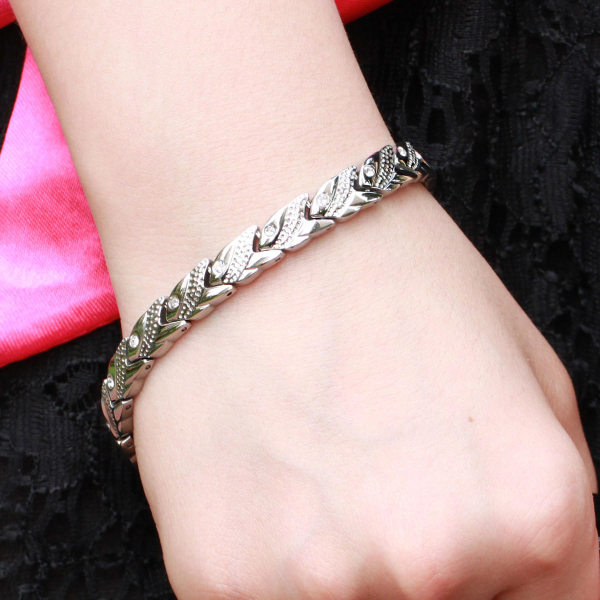 Magnetic-Healing-Health-Women-Bracelet-Stainless-Steel-Jewelry-1133108