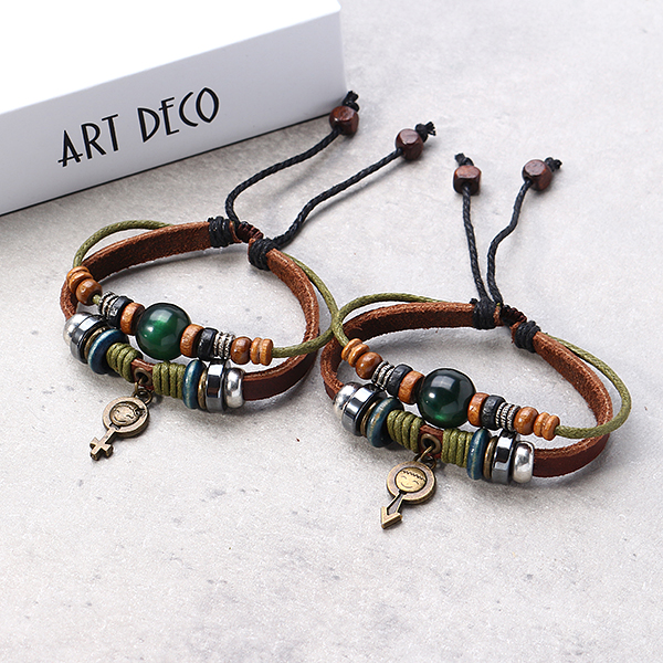 1-Pair-of-Fashion-Beaded-Bracelets-Symbol-Multilayer-Leather-Bracelet-Love-Matching-Couple-Jewelry-1258477