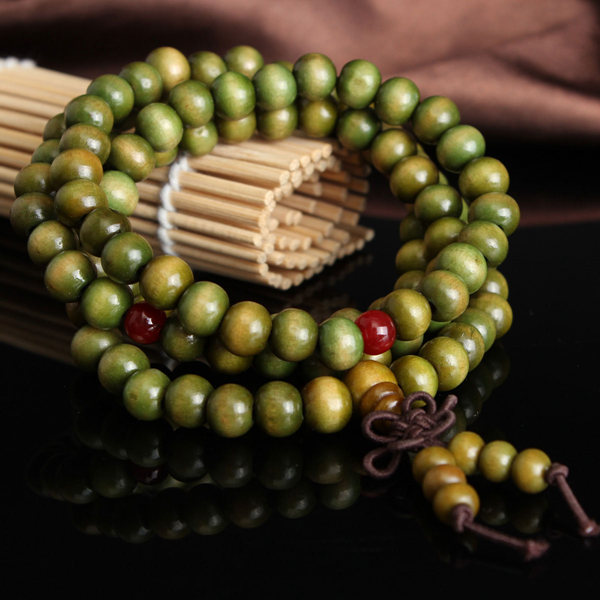 108Pcs-8mm-Multilayer-Sandalwood-Buddha-Prayer-Beads-Bracelet-Necklace-985346