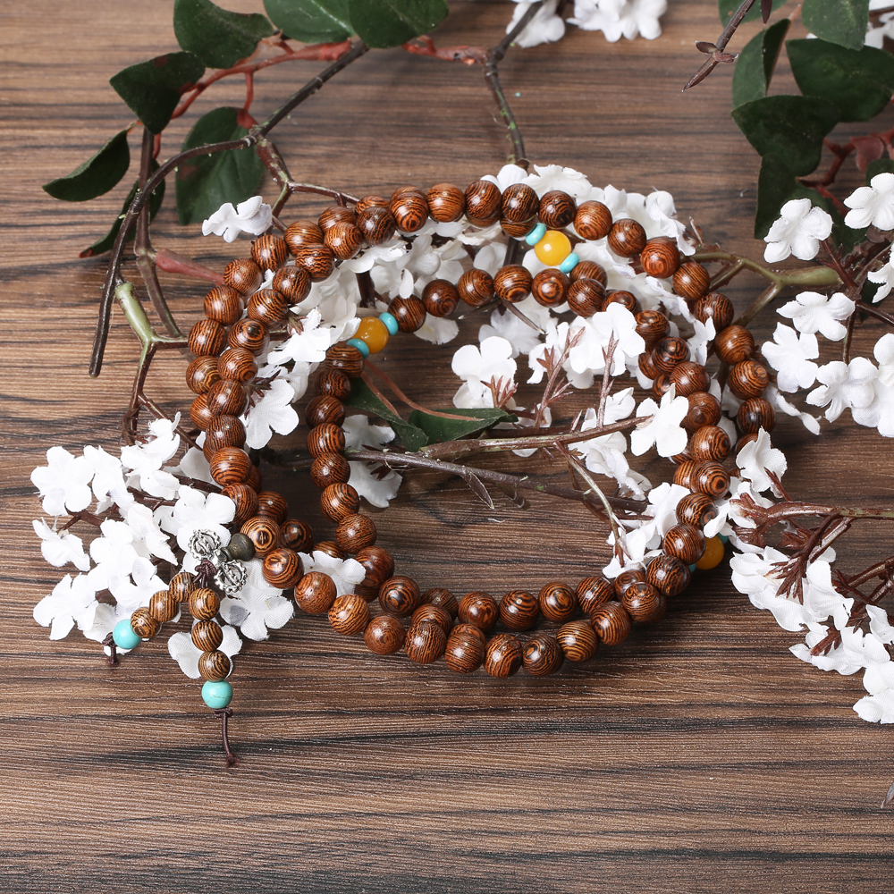 108pcs-8mm-Wood-Beaded-Bracelet-Wenge-Prayer-Beads-Tibetan-Buddhist-Mala-Bracelets-for-Women-Men-1289661