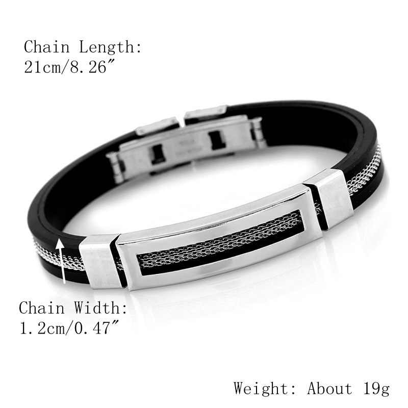 12mm-Men-Casual-Stainless-Steel-Bracelet-Silicone-Chain-Trendy-Bracelets-1192304