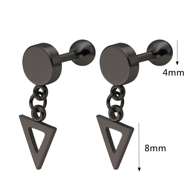 1-Piece-Titanium-Steel-Earrings-Fashion-316L-Stainless-Steel-Triangle-Pendant-Ear-Stud-for-Men-Women-1183830