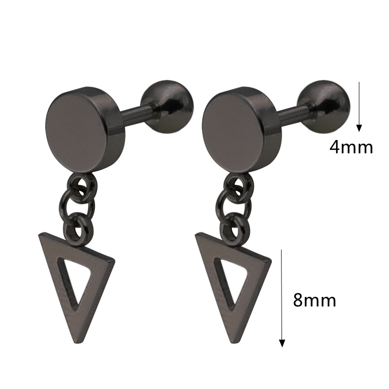 1-Piece-Titanium-Steel-Earrings-Fashion-316L-Stainless-Steel-Triangle-Pendant-Ear-Stud-for-Men-Women-1183830