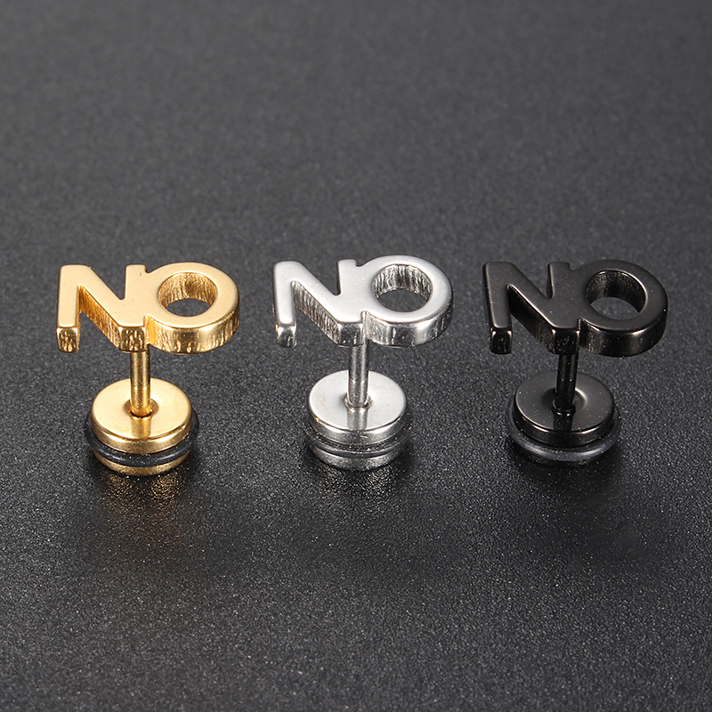 1pc-Titanium-Steel-Letters-Word-NO-Punk-Women-Men-Earring-1137240