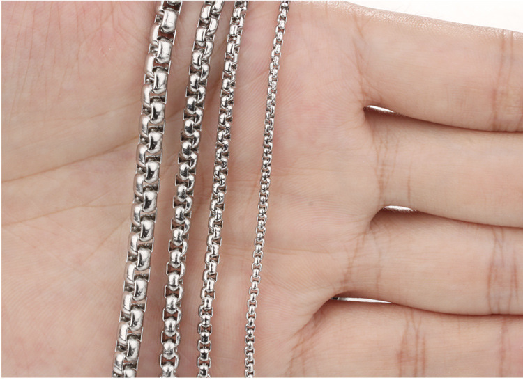 3mmtimes55cm-Retro-Mens-Necklace-Square-Chain-Necklace-Polished-Stainless-Steel-Single-Chain-1295000