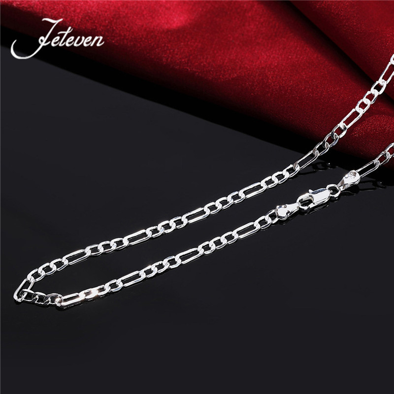 925-Sterling-Silver-Stamp-Figaro-Chain-Necklace-16-18-20-22-24-26-28-30-Inch-1361323