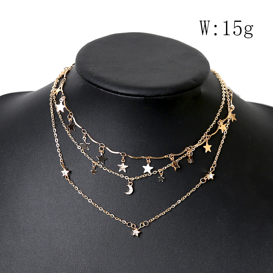 Bohemian-Multilayer-Necklaces-Vintage-Slice-Beads-Crescent-Pendant-Necklace-1376461