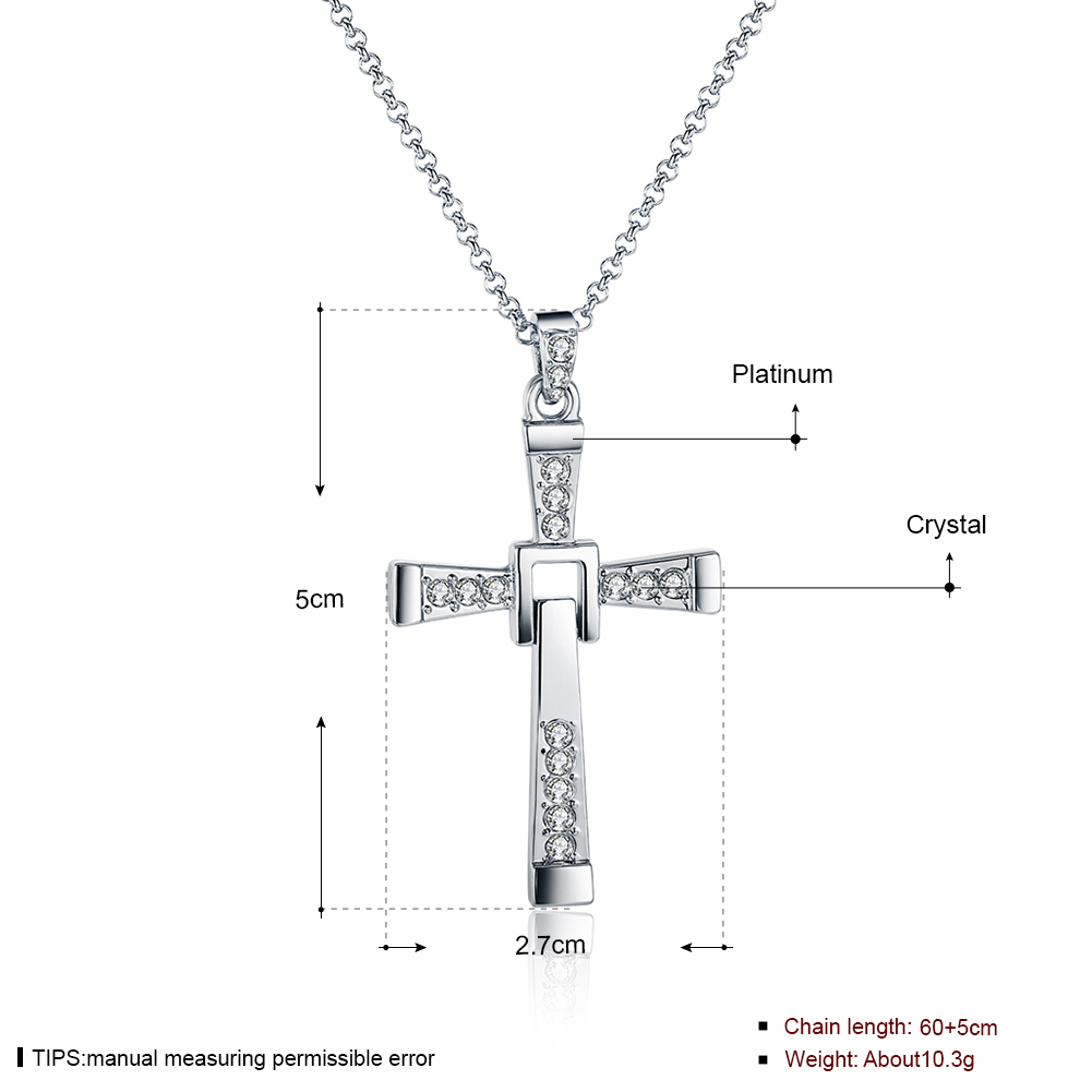 Men-Cross-Pendant-Chain-Long-Necklace-Crystal-Alloy-83525