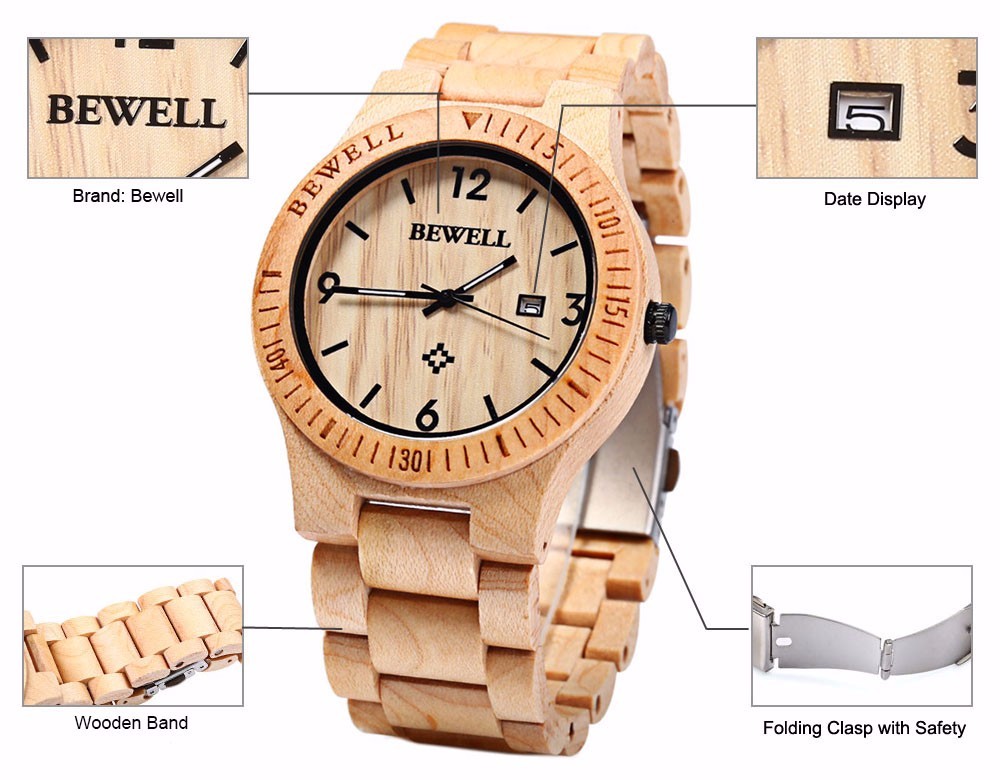 BEWELL-ZS-W086B-Men-Natural-Wooden-Auto-Calendar-Display-Fashion-Quartz-Wrist-Watch-1066712